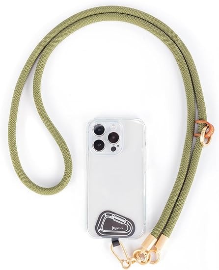 project-cb Cell Phone Lanyard 1,Crossbody Phone Strap 2,Universal Neck Lanyard Color: Green-g