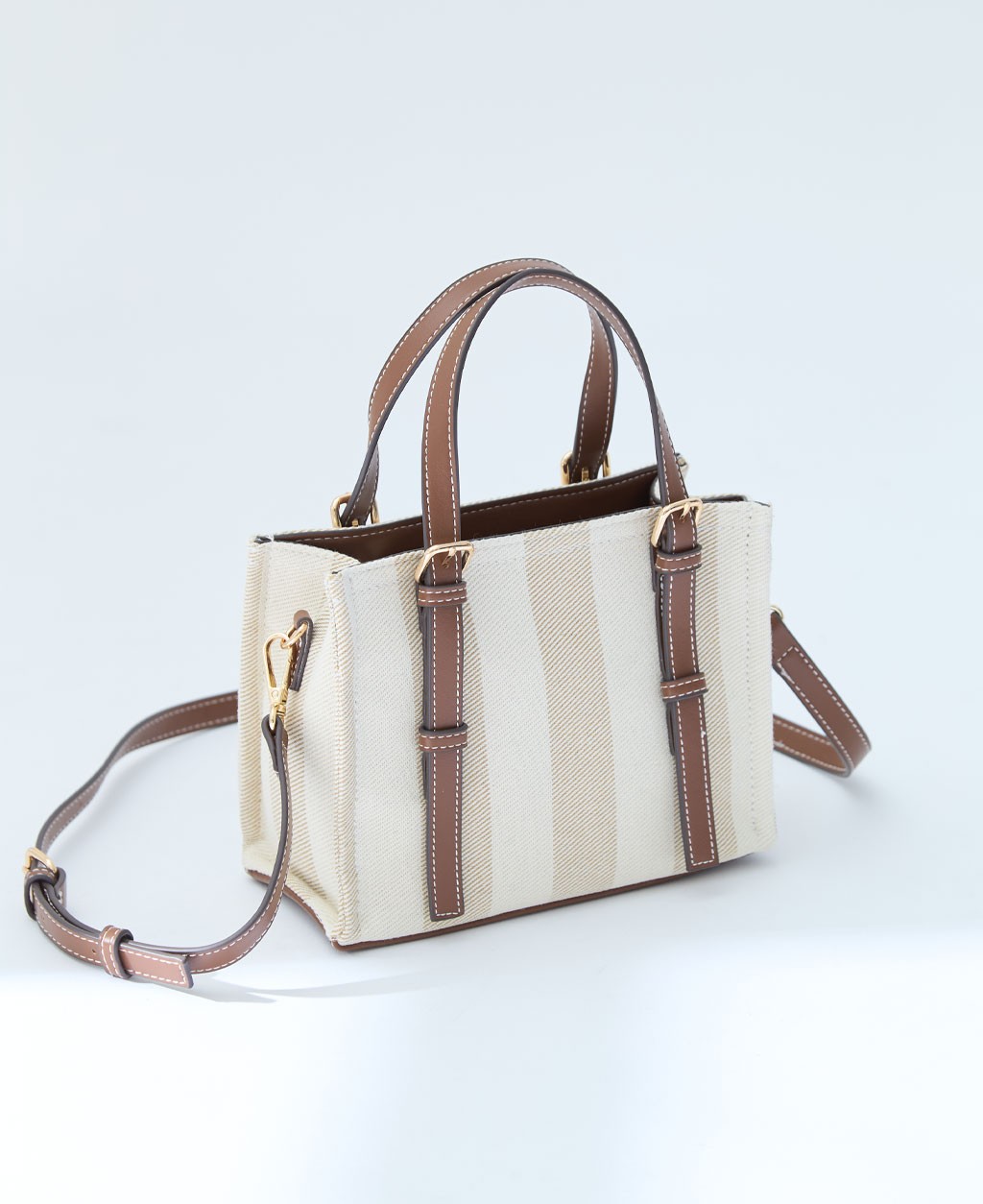 Square dual-purpose bags of different materials