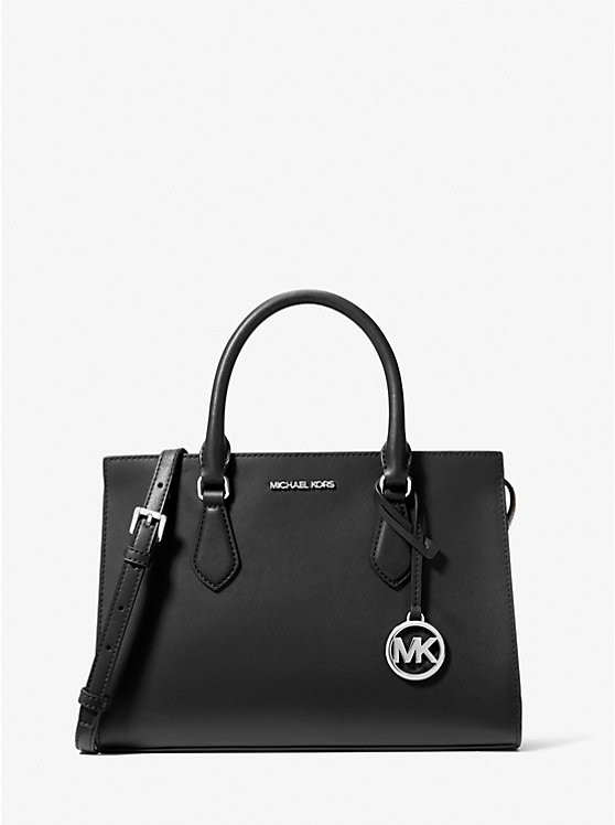 black Sheila Medium Satchel